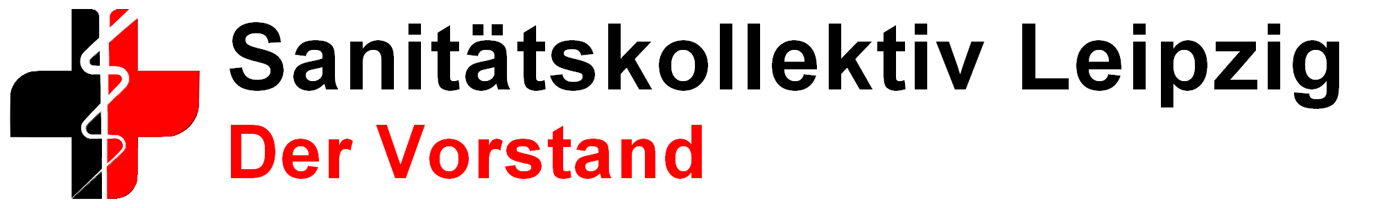 Sanitätskollektiv Leipzig – Schriftzug